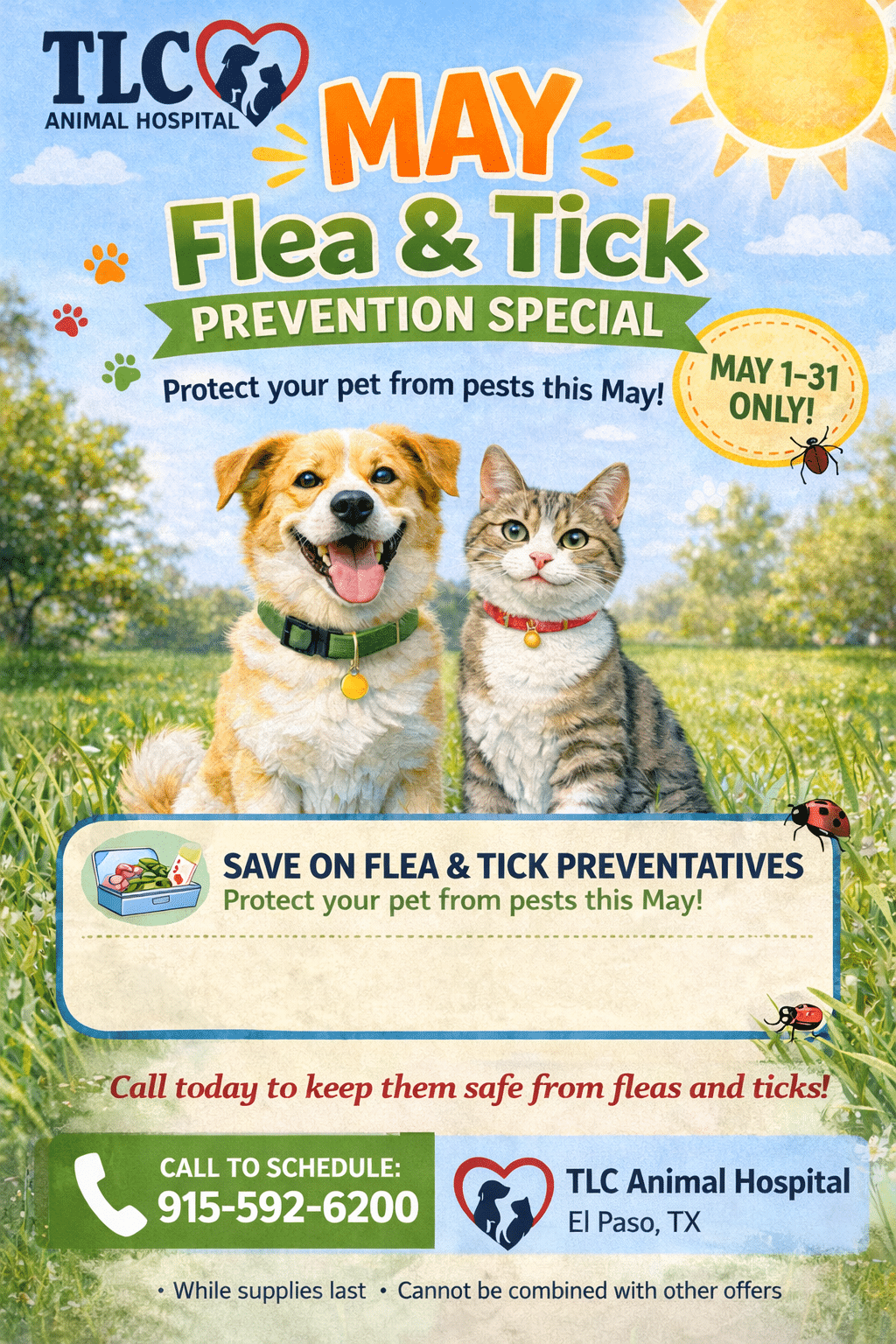 May Flea and Tick Special